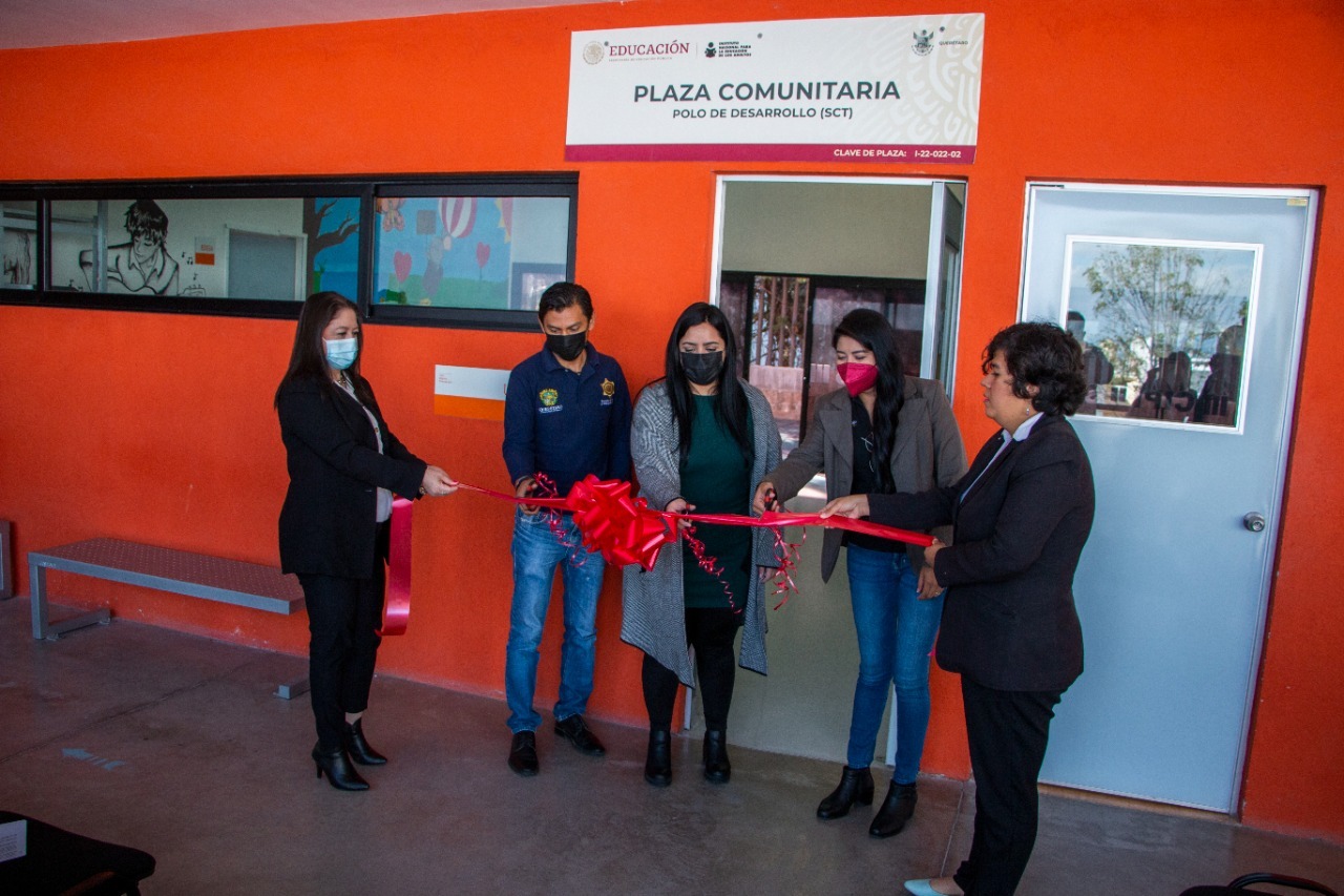 Nueva Plaza Comunitaria del INEA, en el CIPRES III del Municipio de Querétaro