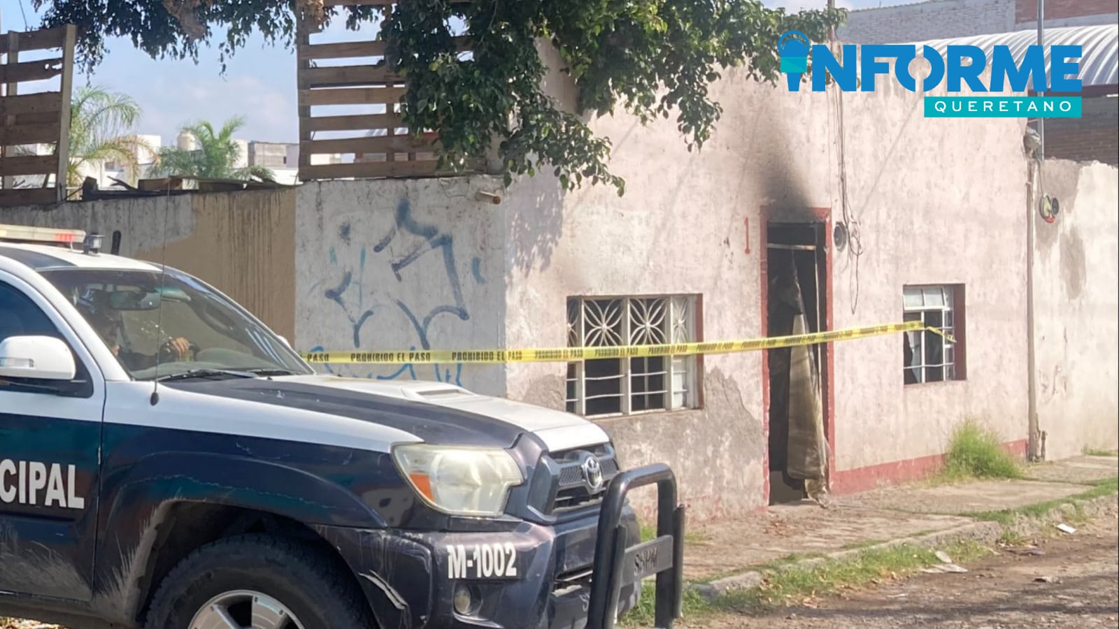 Persona muere calcinada en Incendio en casa habitación en la colonia Carrillo Puerto