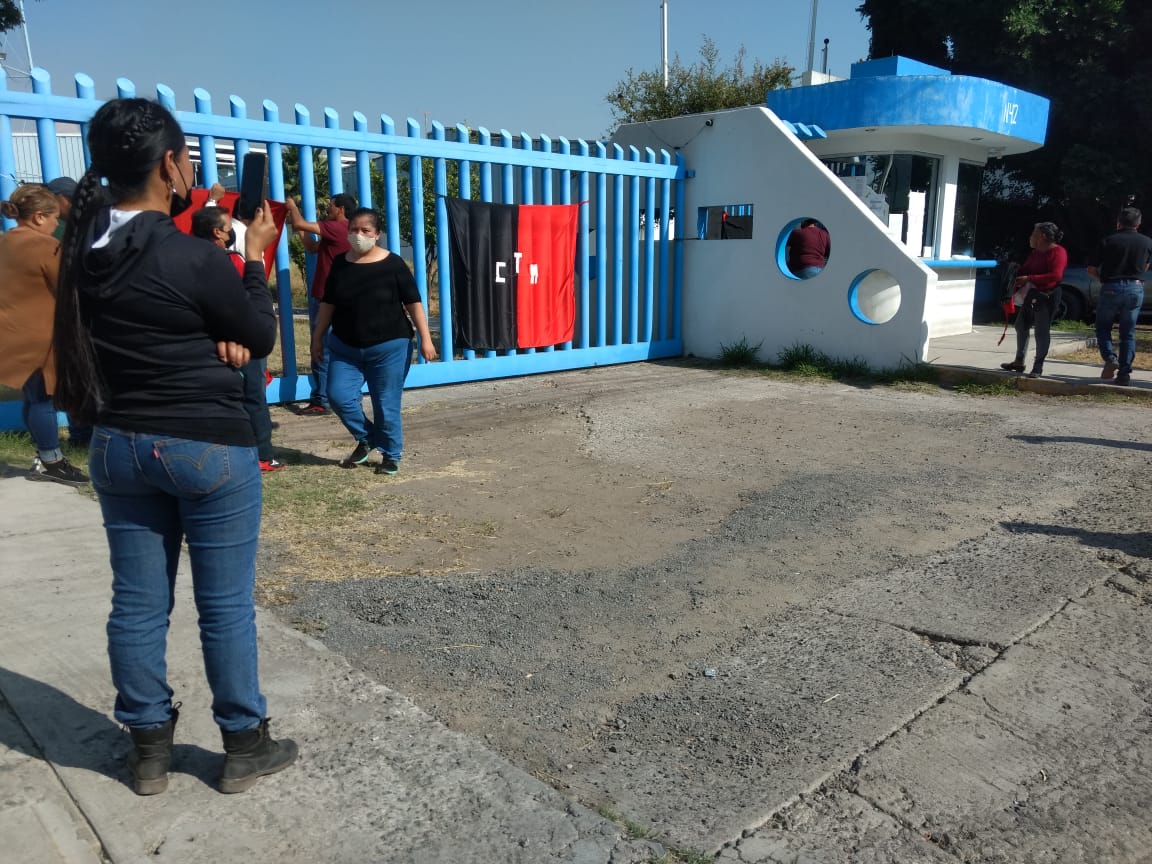 Huelga en la empresa Laboratorios Farmaqro SA de CV.