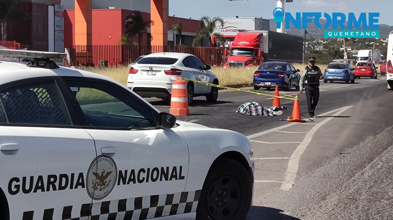 Motociclista muere arrollado en el Libramiento Norponiente