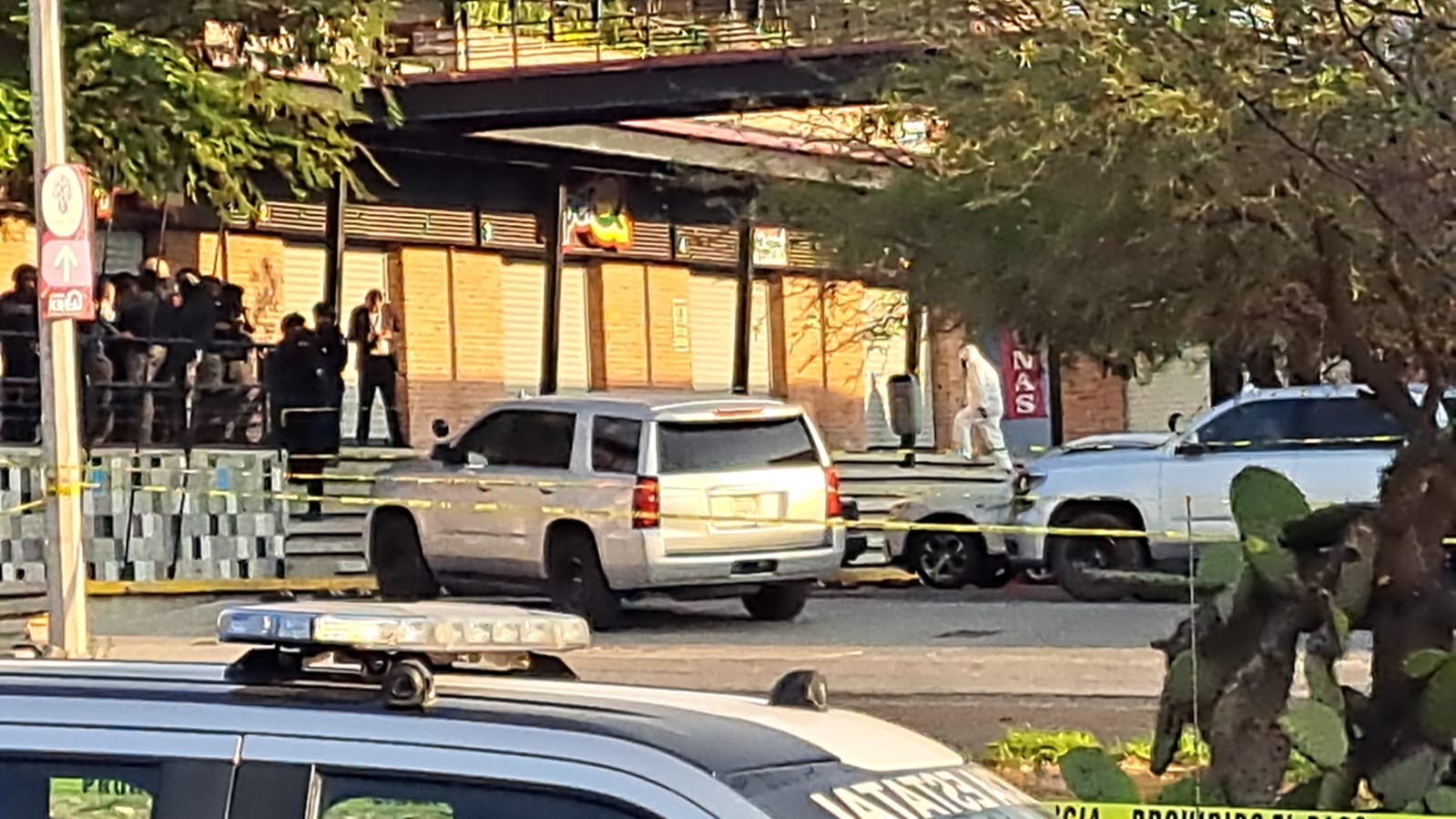 Balacera en ciudad del sol, dos personas lesionadas.