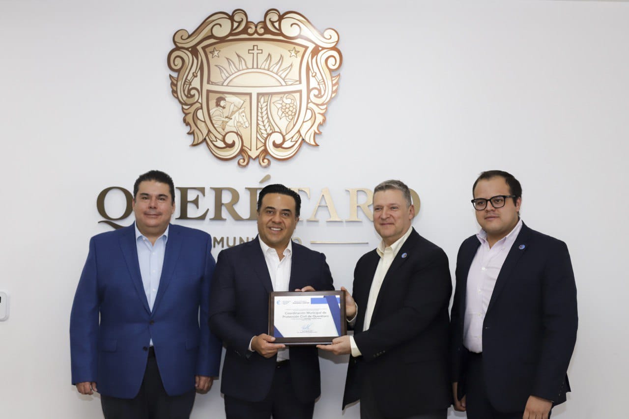 Protección Civil Municipal de Querétaro, única en el país con certificado “Training Center” del IPR