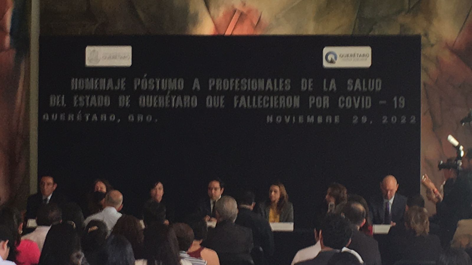 Realizan Homenaje Póstumo a Profesionales de la Salud del estado de Querétaro que fallecieron por Covid-19.