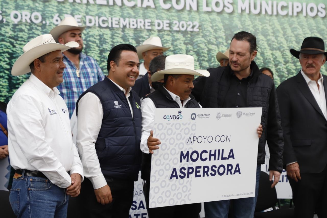 “Municipalizado 2022” beneficia a 899 productores del campo en el Municipio de Querétaro