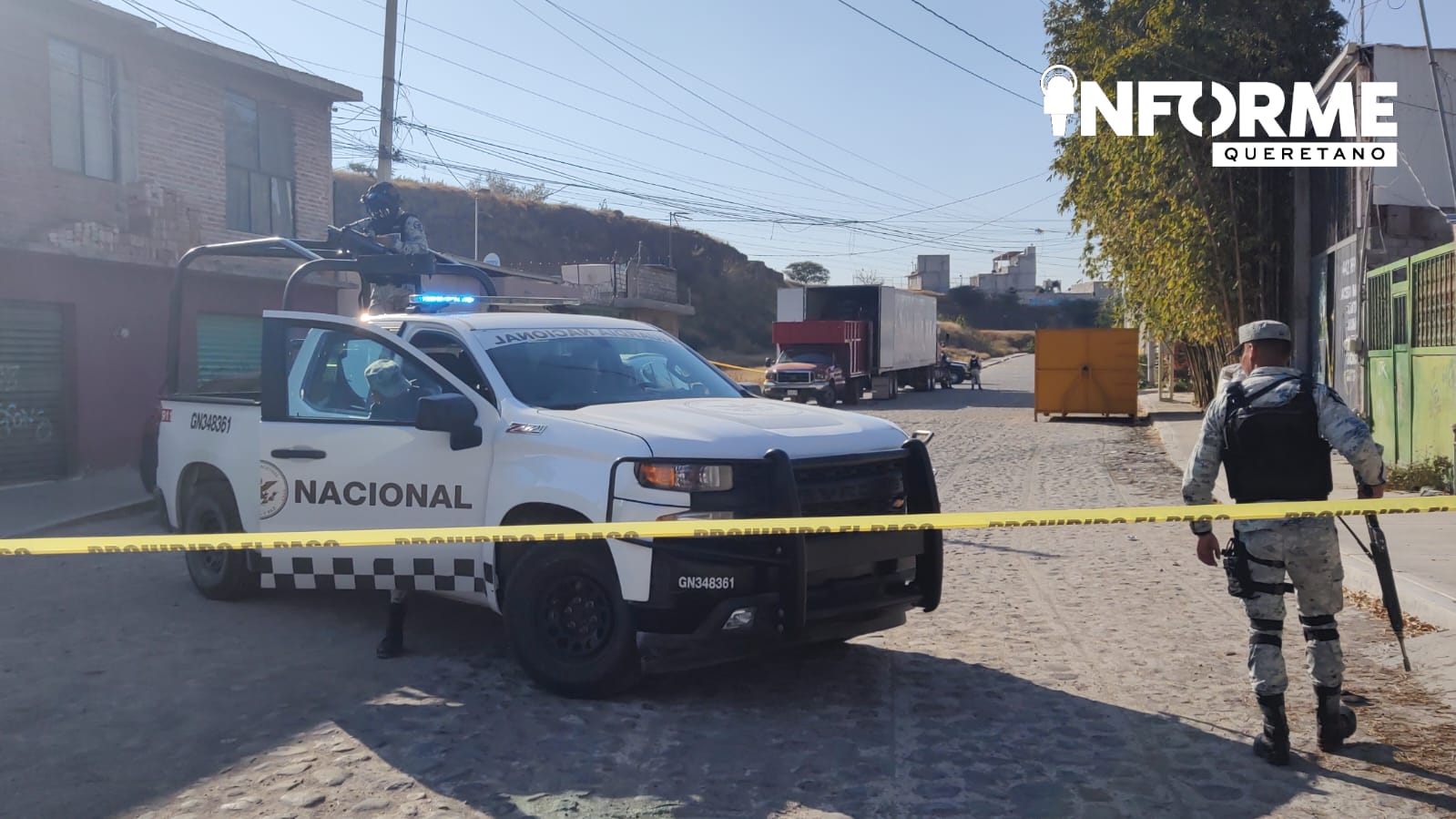 SSPMQ desarticuló a una banda dedicada al robo de transporte de carga y detuvieron a 14 personas