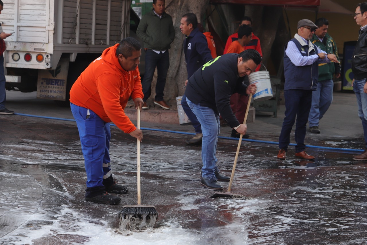 Procuremos todos nuestro Centro Histórico y nuestra ciudad muy limpia: Pdte. Municipal