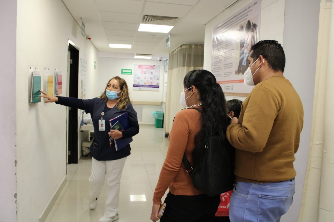 Ofrece IMSS Querétaro tour obstétrico a mujeres embarazadas