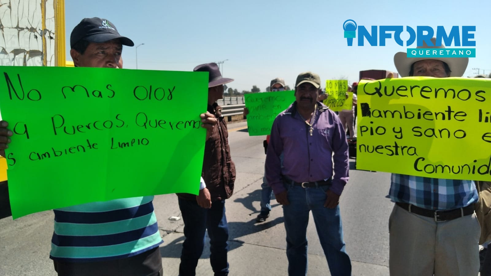 Bloquean la carretera México – Querétaro a la altura de Pedro Escobedo