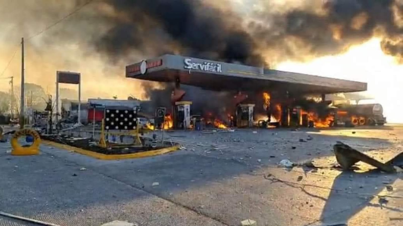 Explosión de gasolinera en Hidalgo deja dos muertos y cuatro lesionados