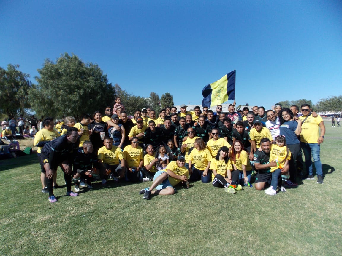 AMERICA ES CAMPEÓN EN LA LIGA IMITACIÓN PRIMERA DIVISION EN LOS CAMPOS DE DON MANUEL