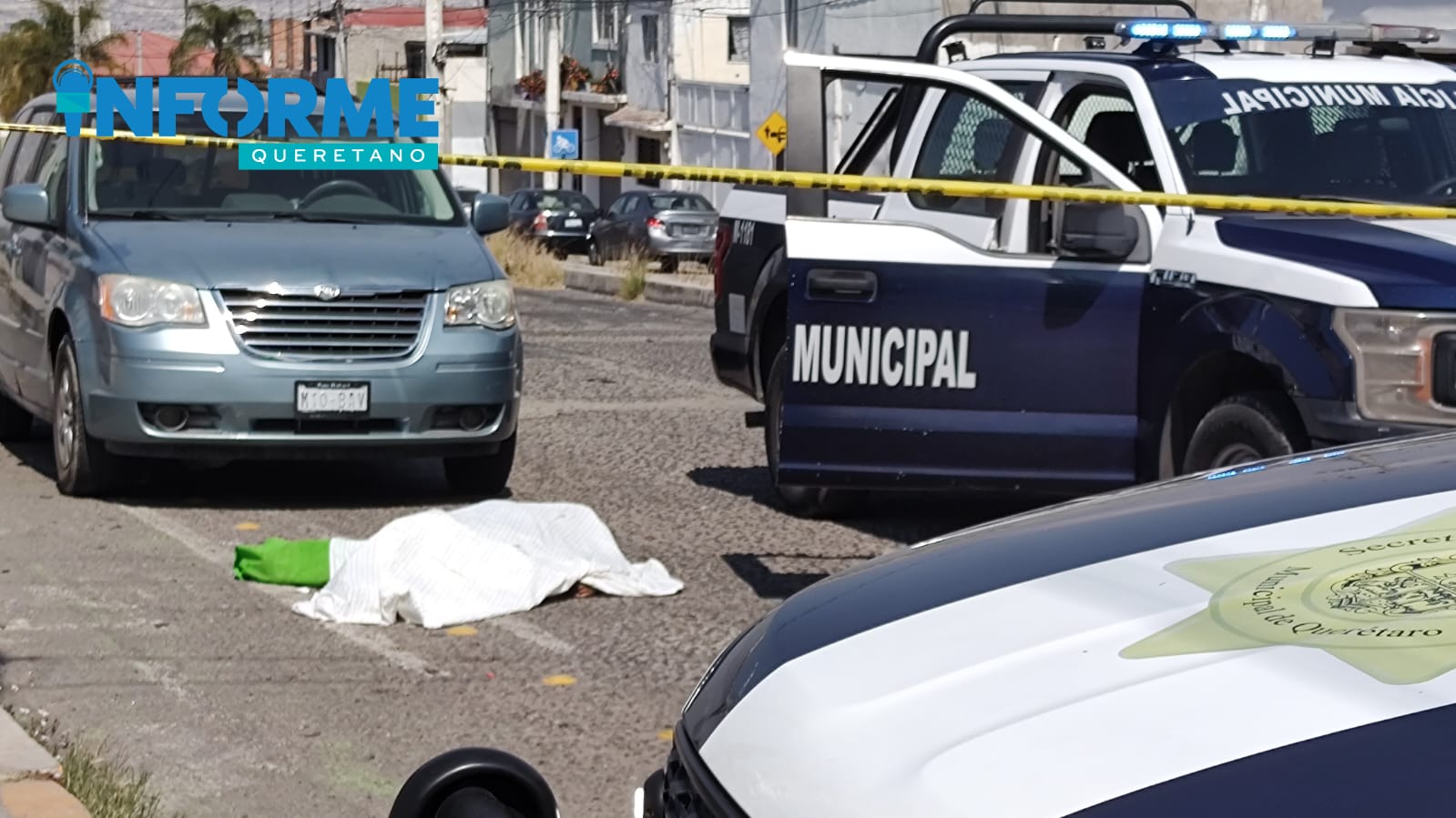 Adulto mayor muere en vía pública en Vistas del Cimatario