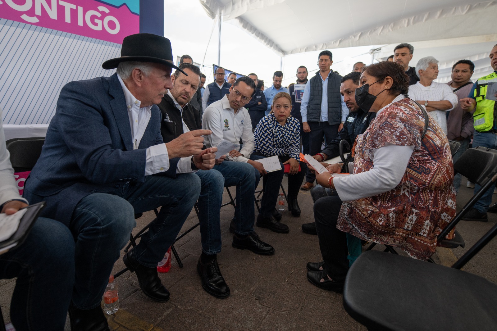 Enrique Vega y Mauricio Kuri encabezan Jornada “Aquí Contigo” en La Pradera