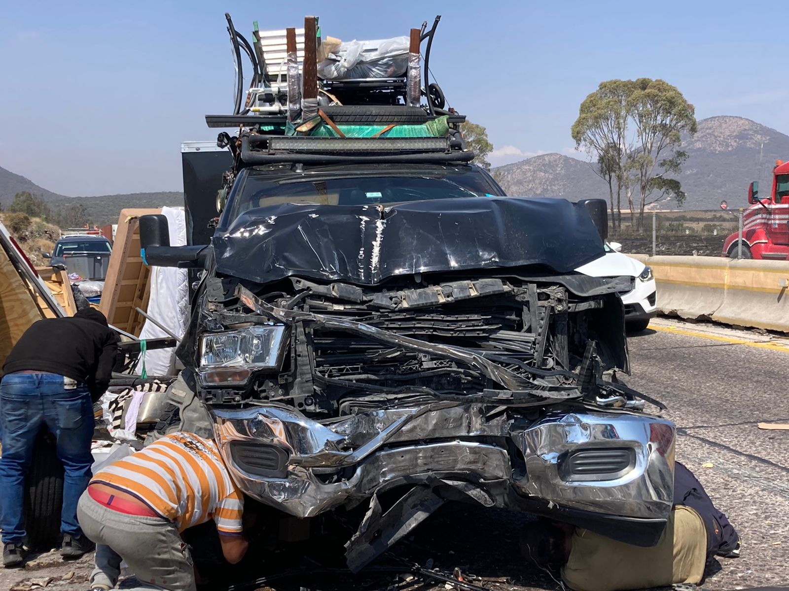 Fuerte accidente en el libramiento Noreste