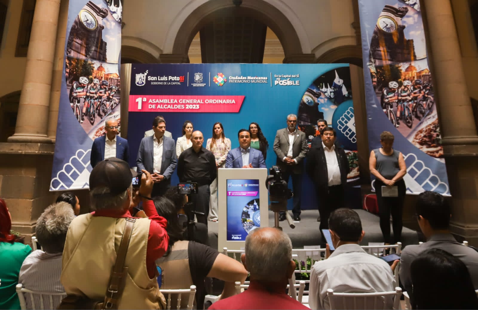 Encabeza Luis Nava la Asamblea General de la Asociación Nacional de Ciudades Mexicanas Patrimonio Mundial