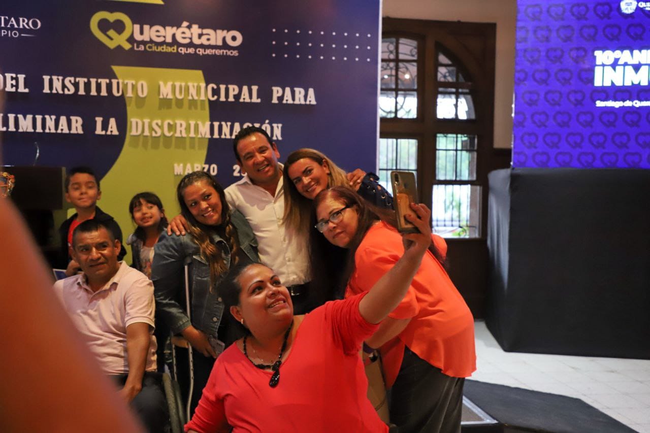 Conmemora Municipio de Querétaro los 10 años del Instituto Municipal para Prevenir y Eliminar la Discriminación