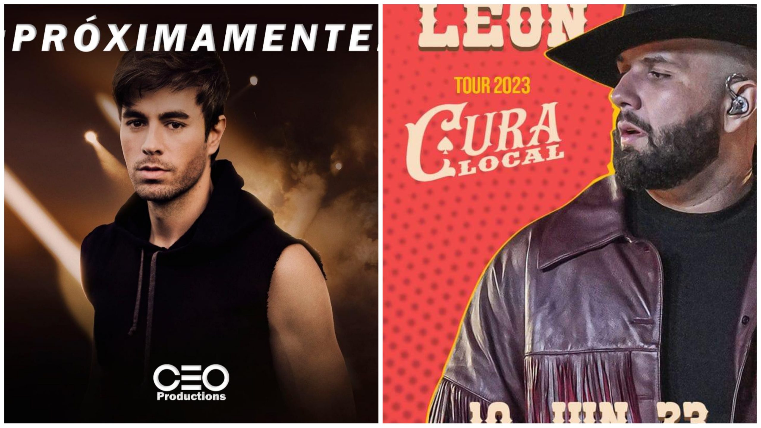 Próximos conciertos en Querétaro! Carin Leon y Enrique Iglesias
