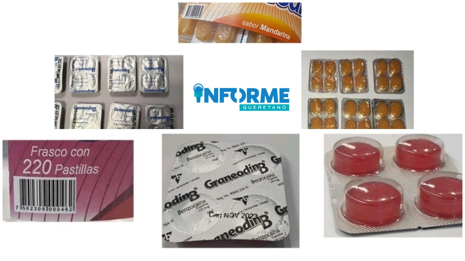 Emite COFEPRIS Alerta Sanitaria sobre la falsificación del producto Graneodin-B
