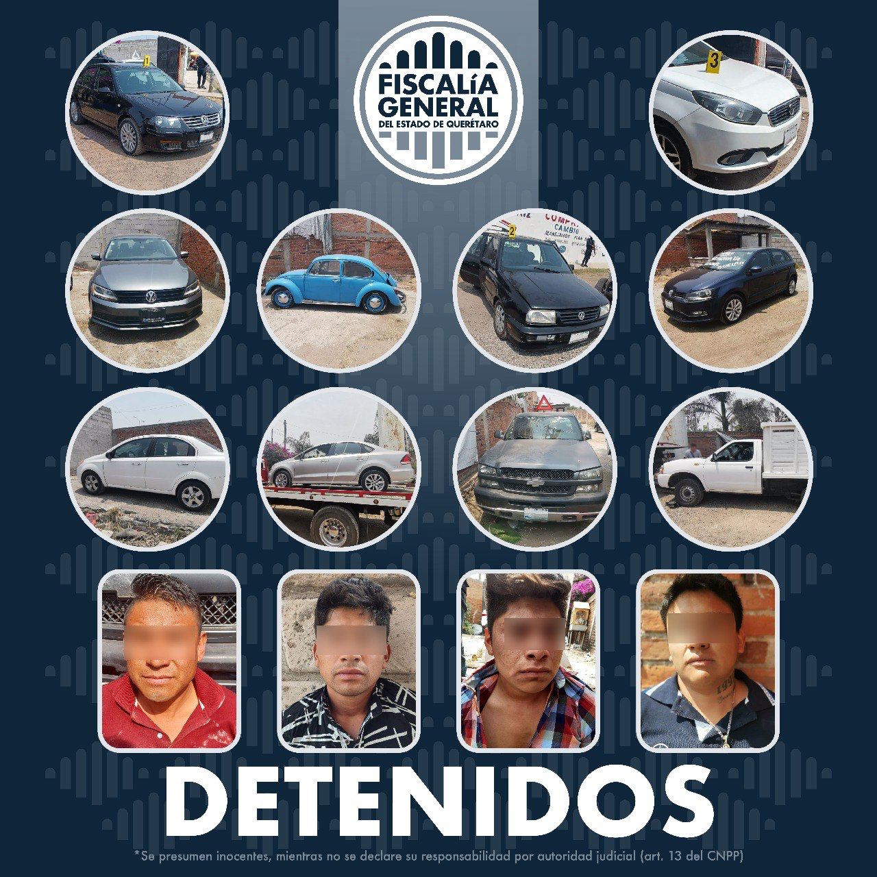 Fiscalía asegura 11 vehículos relacionados con fraude en San Juan del Río