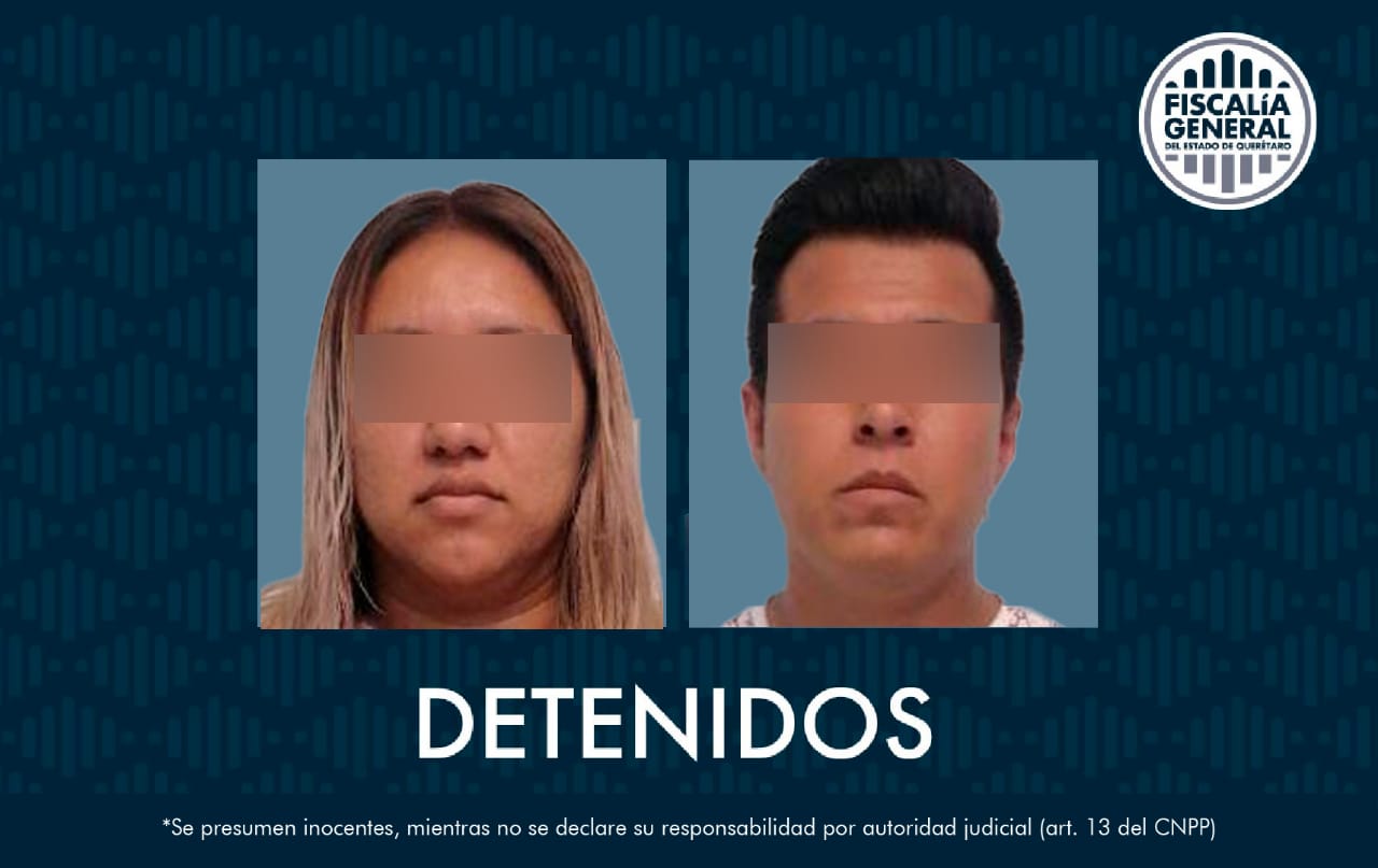 Pareja detenida por agredir a una mujer en Colón