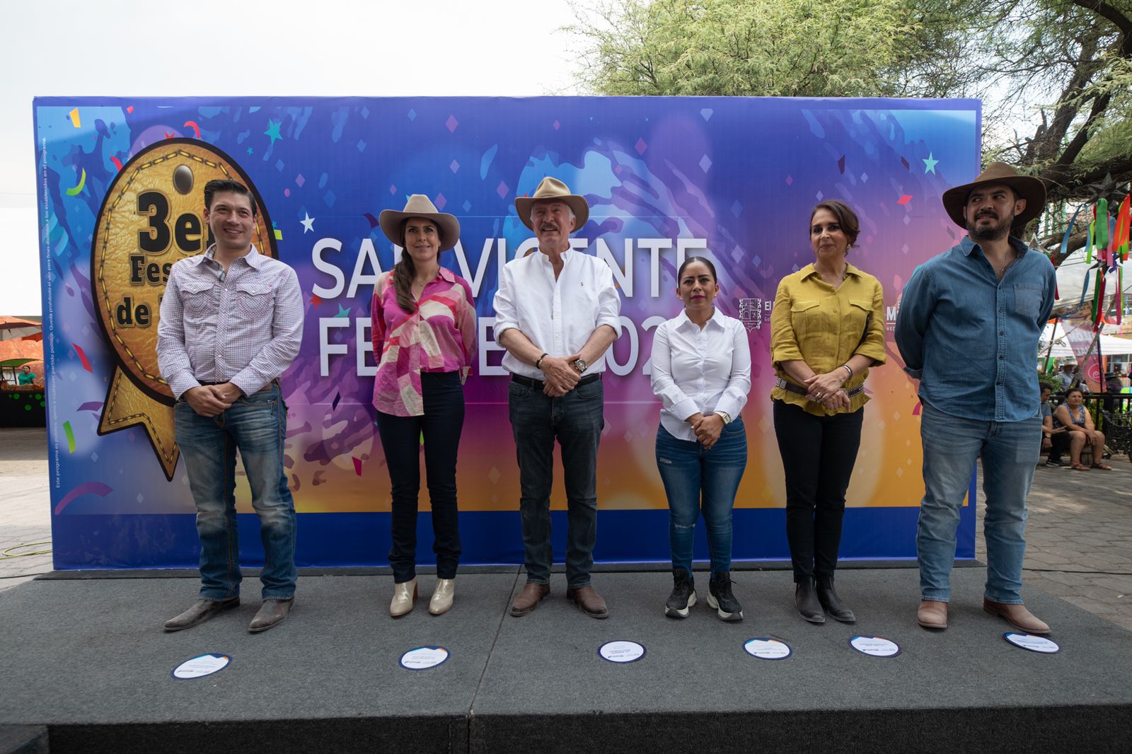 Inaugura Enrique Vega Carriles la Tercera Edición del Festival de la Piel San Vicente Ferrer 2023