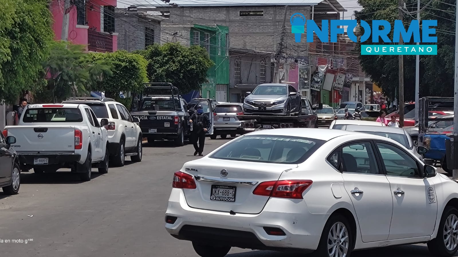 Catean domicilio en la Reforma Agraria y aseguran al menos un vehículo