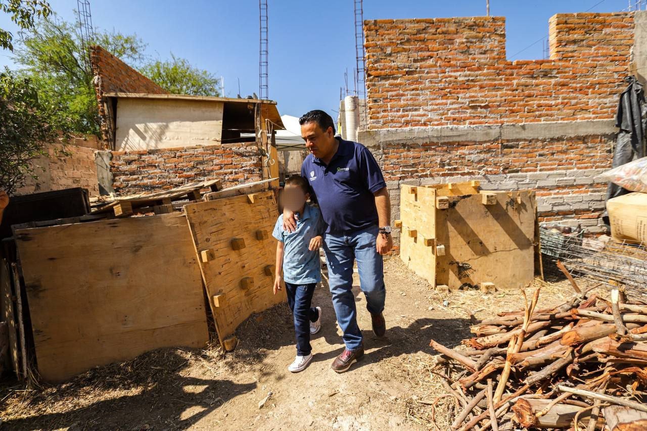 Pone en marcha Luis Nava el programa de Mejoramiento y Equipamiento de Vivienda