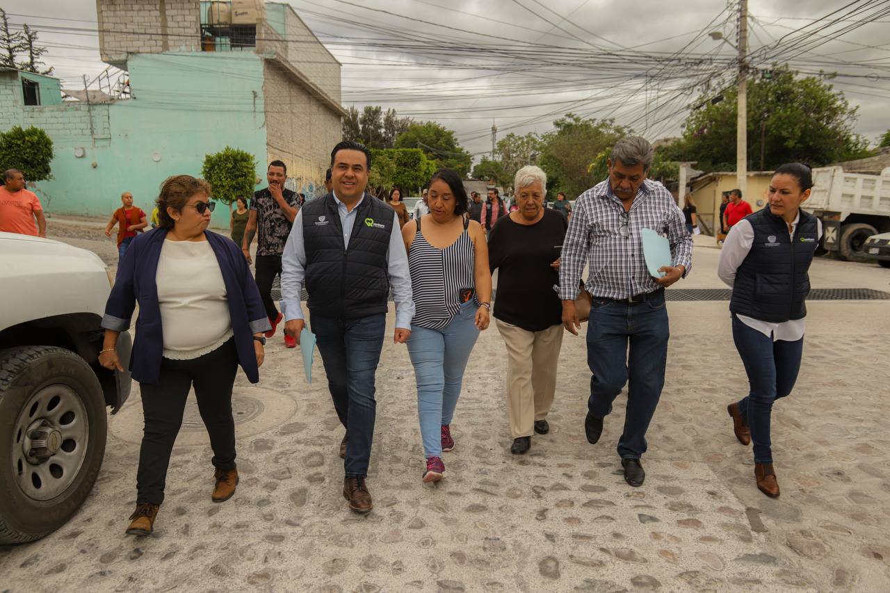 <em>Entrega Luis Nava obras de urbanización e infraestructura en Loma Bonita</em>