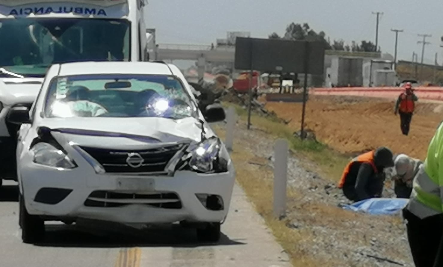 Muere arrollado en la carretera México – Querétaro en Pedro Escobedo