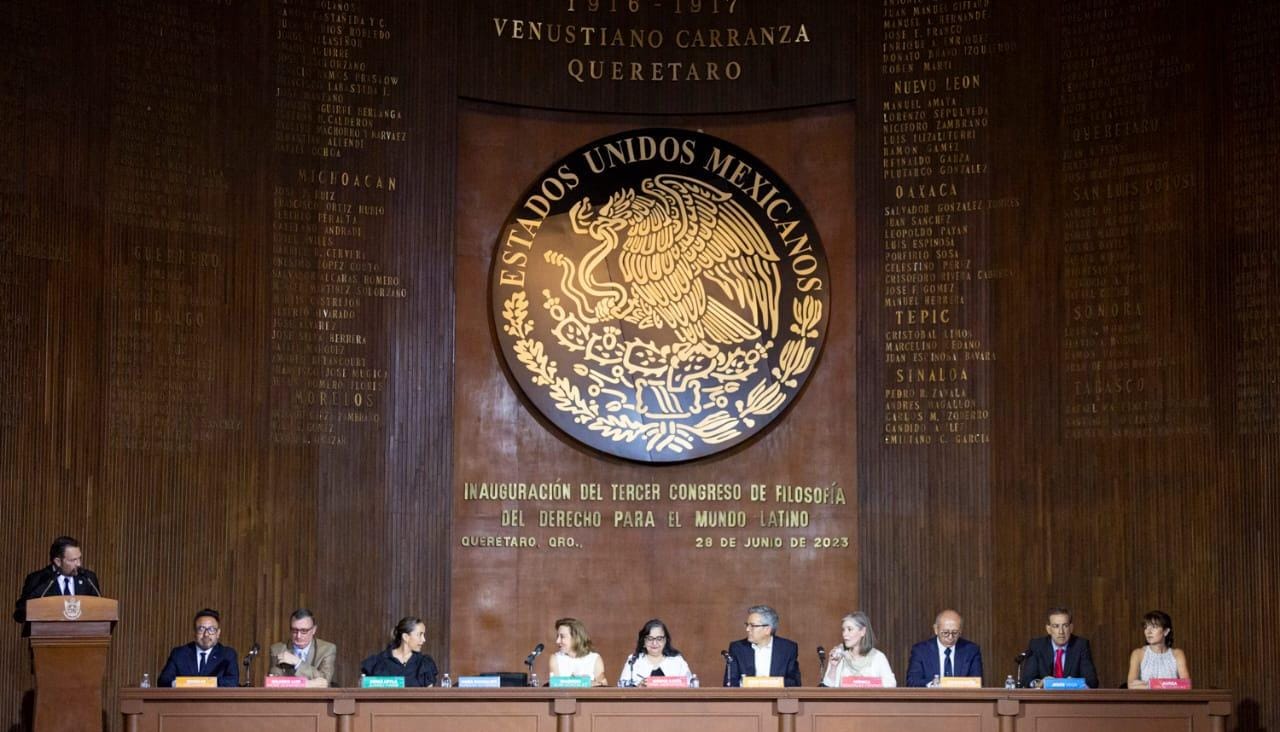 Querétaro, espacio de reflexión de la Filosofía del Derecho para el mundo latino.