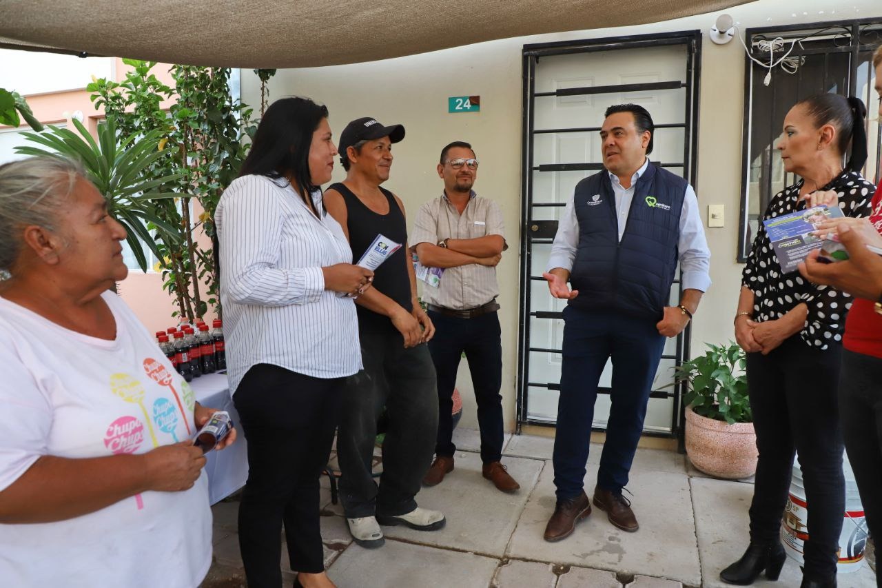 Supervisa Luis Nava avances del Programa de Mejoramiento de Condominios