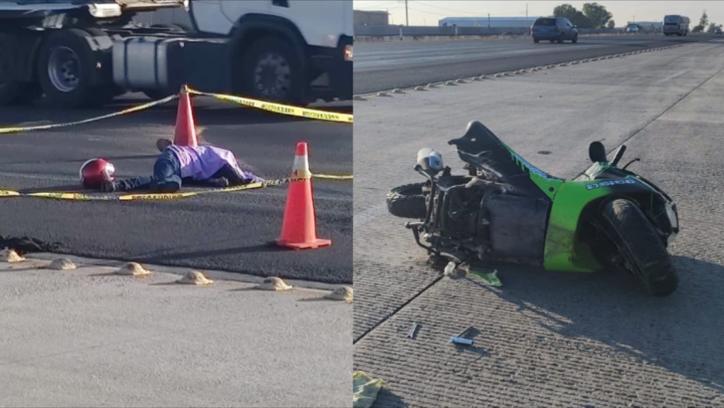Biker muere en la carretera México – Querétaro