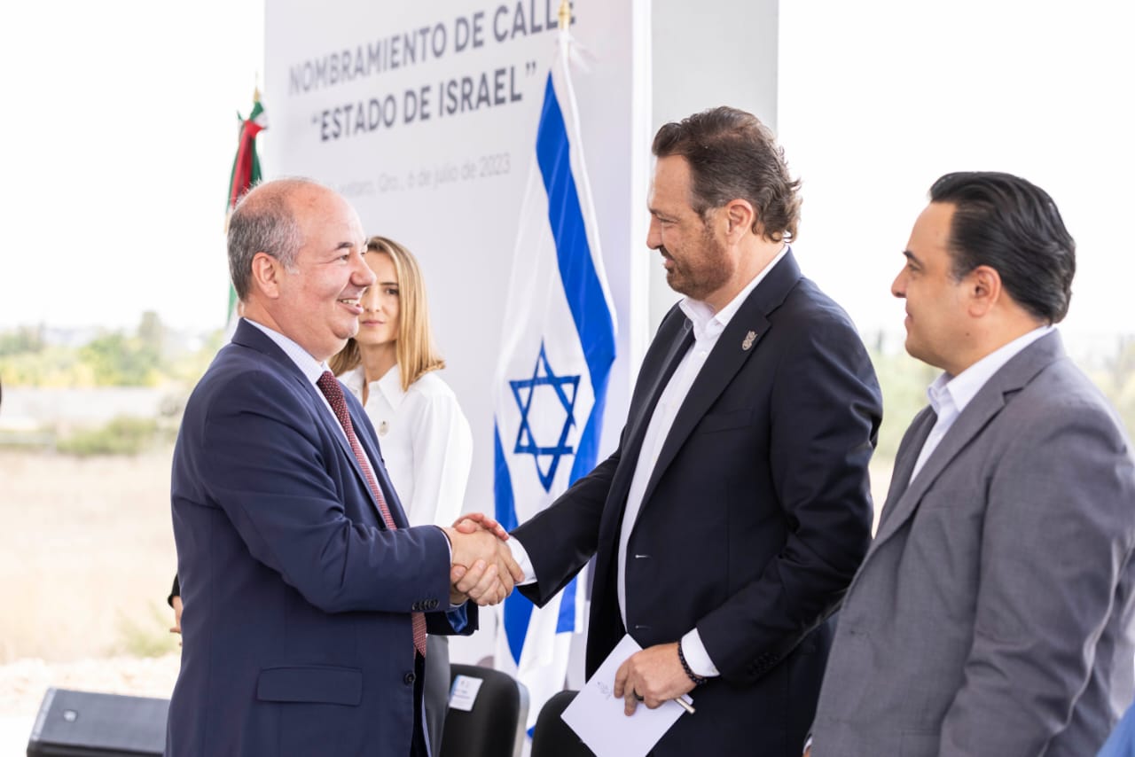 Fortalecen lazos de amistad Querétaro e Israel