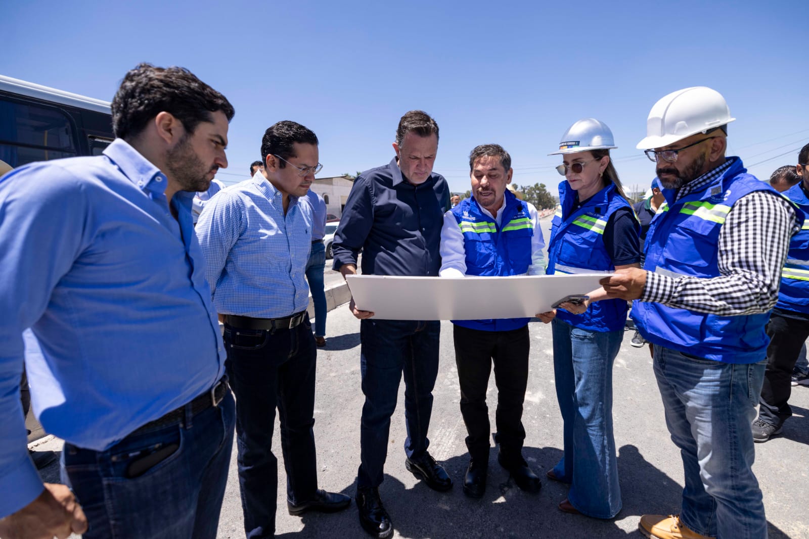 Supervisa Gobernador modernización de carretera Querétaro – Chichimequillas.