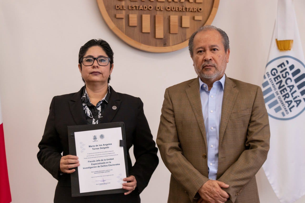 Nombran a María de los Ángeles Torres como Fiscala Jefa de la Unidad Especializada en Delitos Electorales.
