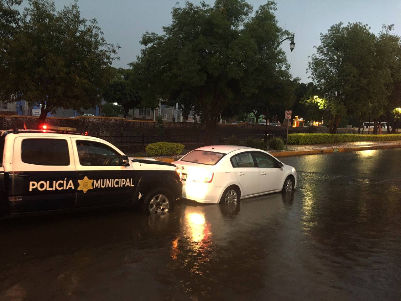 Reporte de lluvias en el Municipio de Querétaro