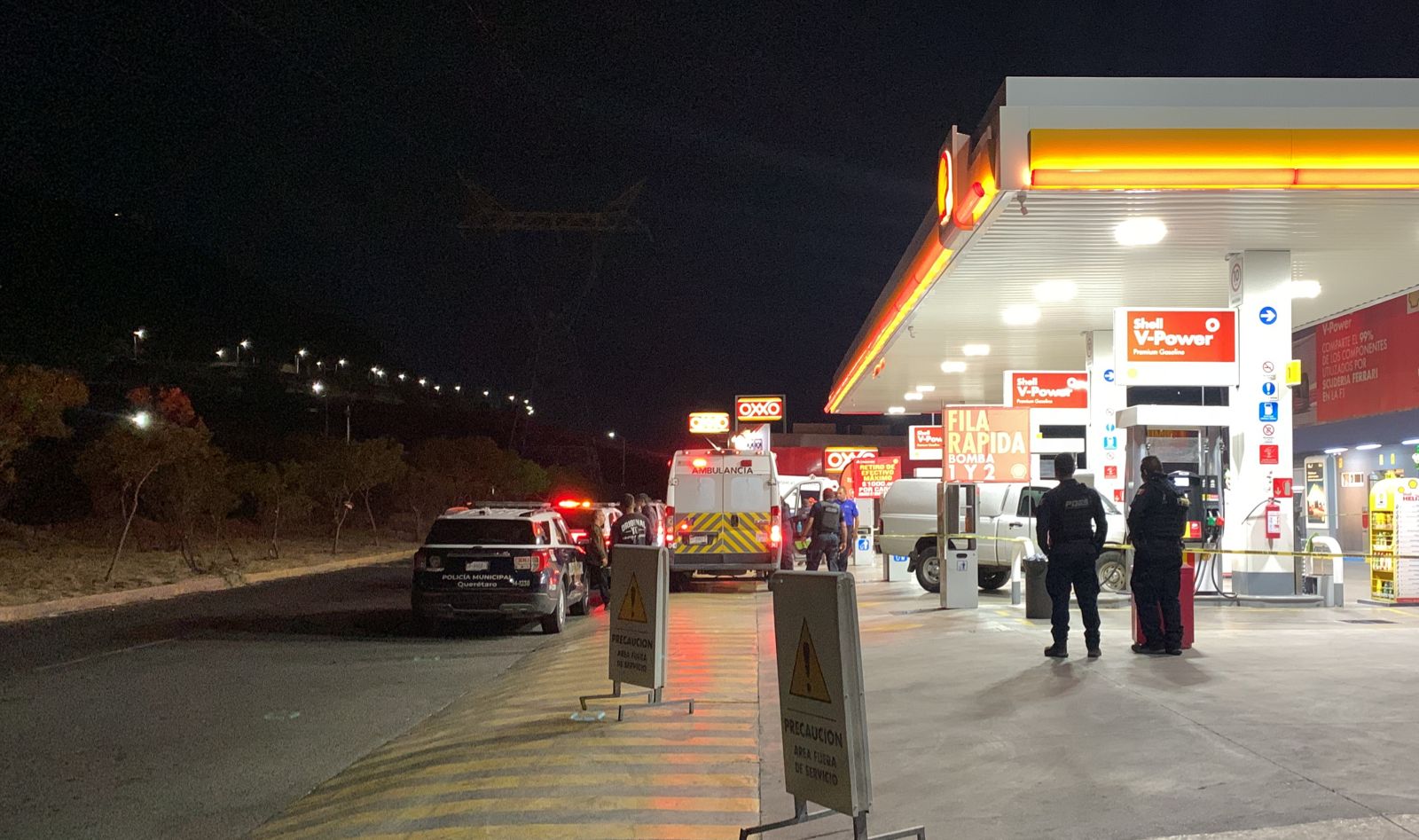 Murió en el hospital el hombre baleado en una gasolinera durante un asalto