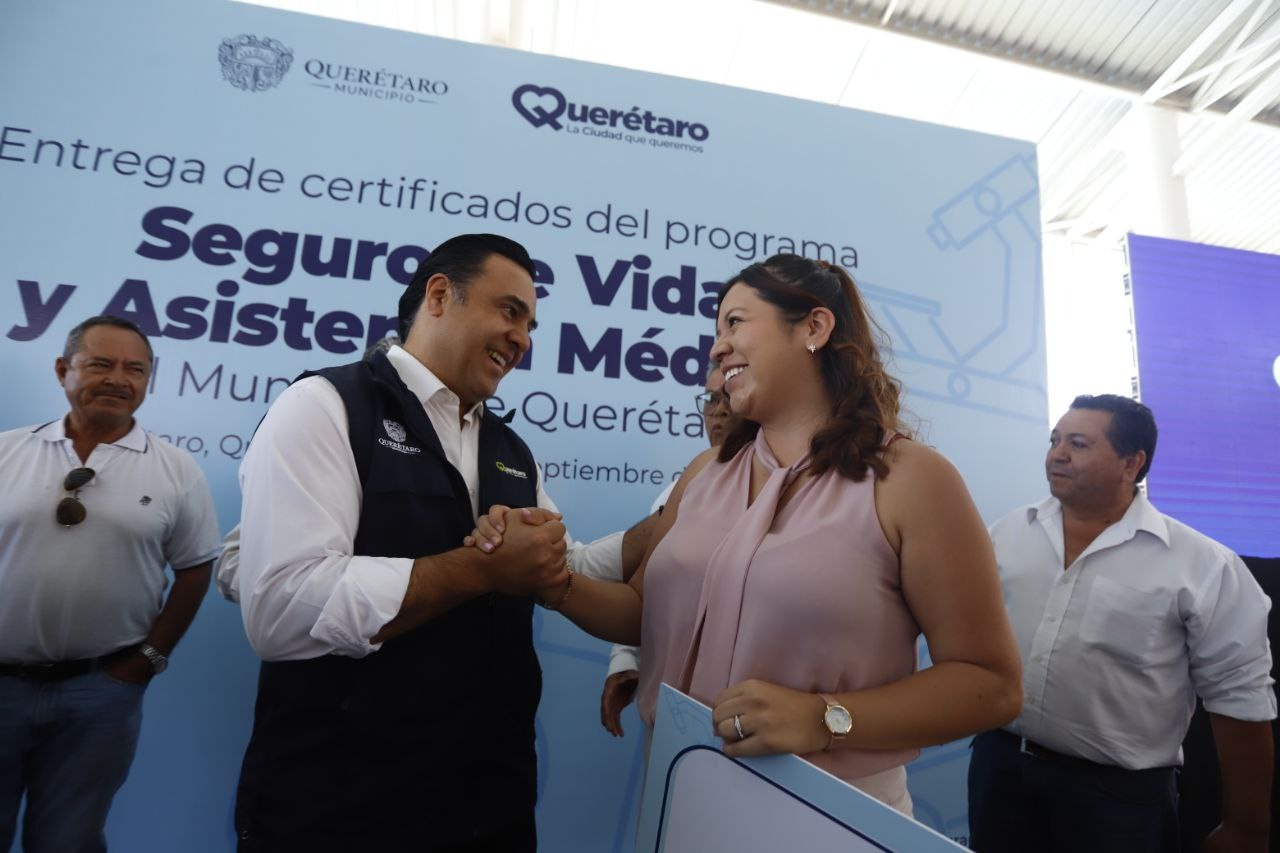 <em>Más de mil 700 beneficiados con el Seguro de Vida y Asistencia Médica del Municipio de Querétaro</em>