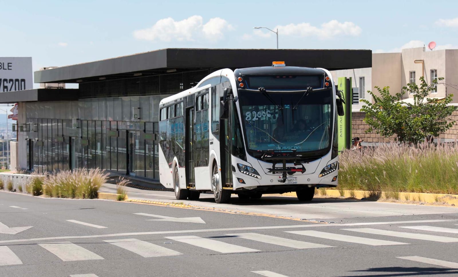 Arrancan pruebas de la ruta T-12 con los nuevos camiones de transporte público