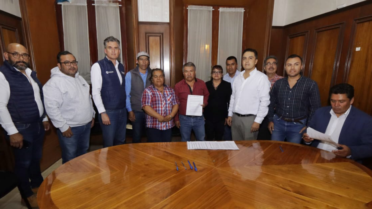 Logran acuerdos Gobierno del Estado y habitantes de la comunidad de Maconí