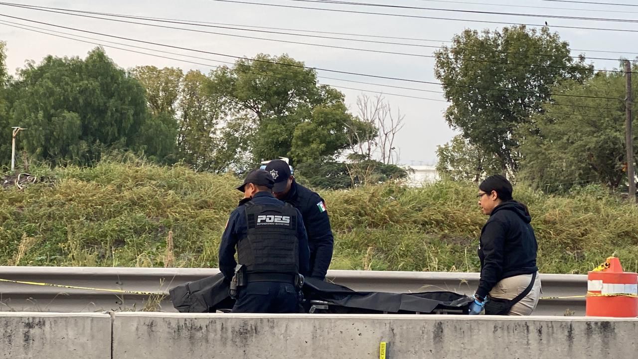 Muere mujer arrollada en carretera a Tlacote tras discutir con su novio y bajar de su vehículo