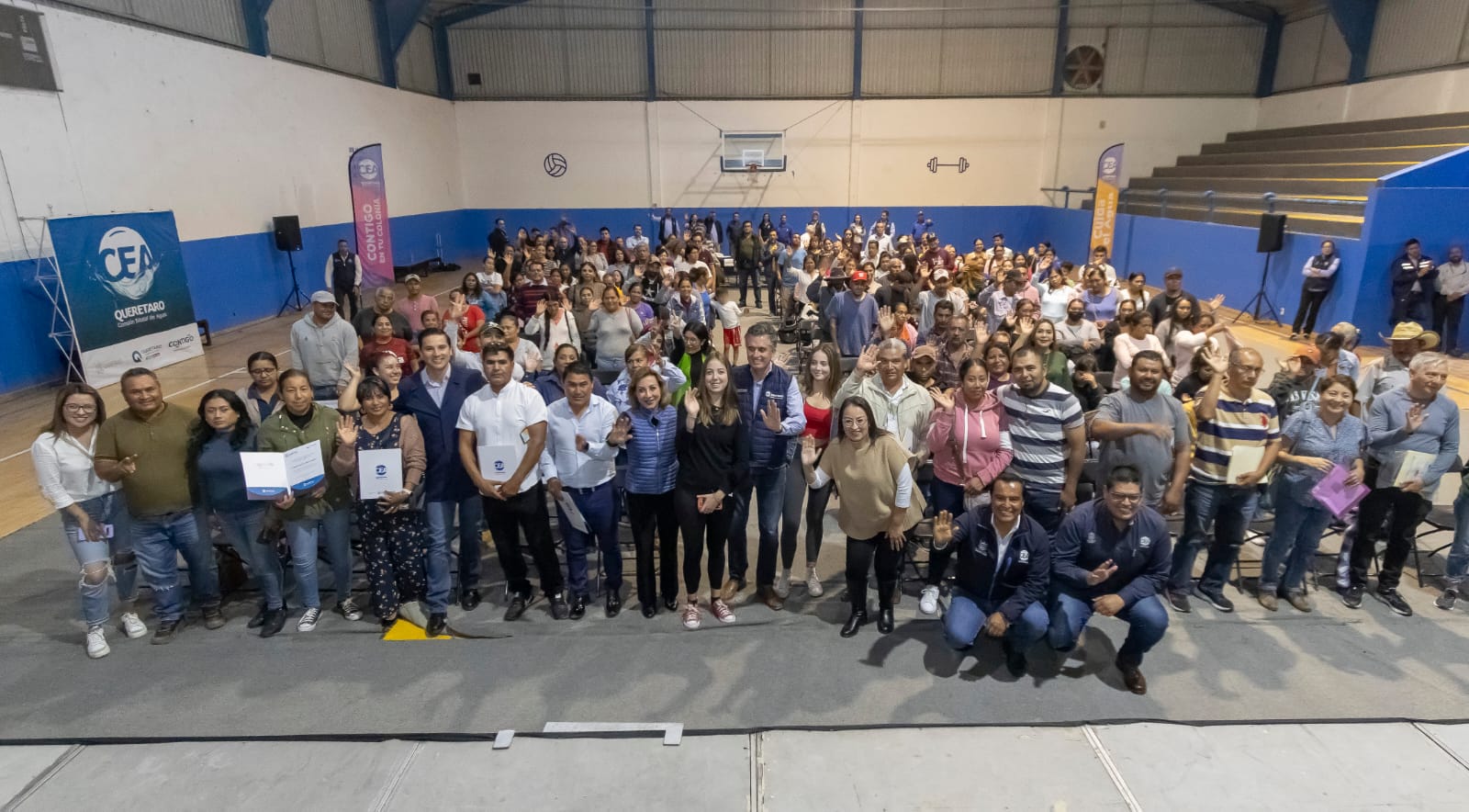 Regularizan 240 contratos individuales de agua potable en Santa Rosa Jáuregui