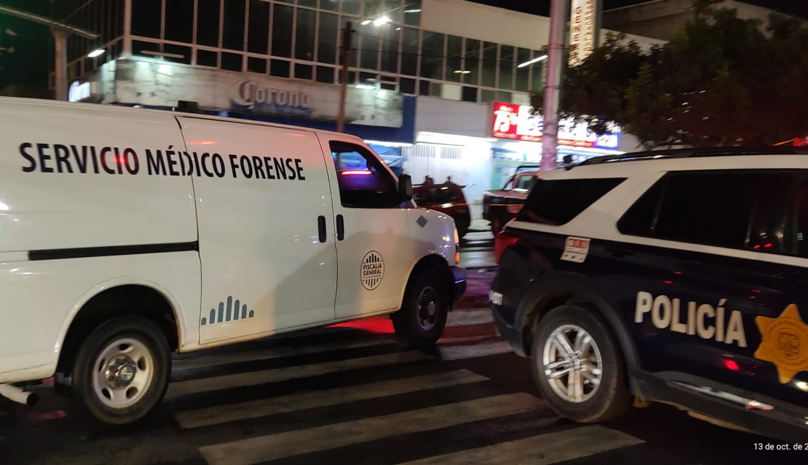 Un sujeto mató a su ex esposa y baleo a un hombre en una farmacia del Blvd de Las Américas