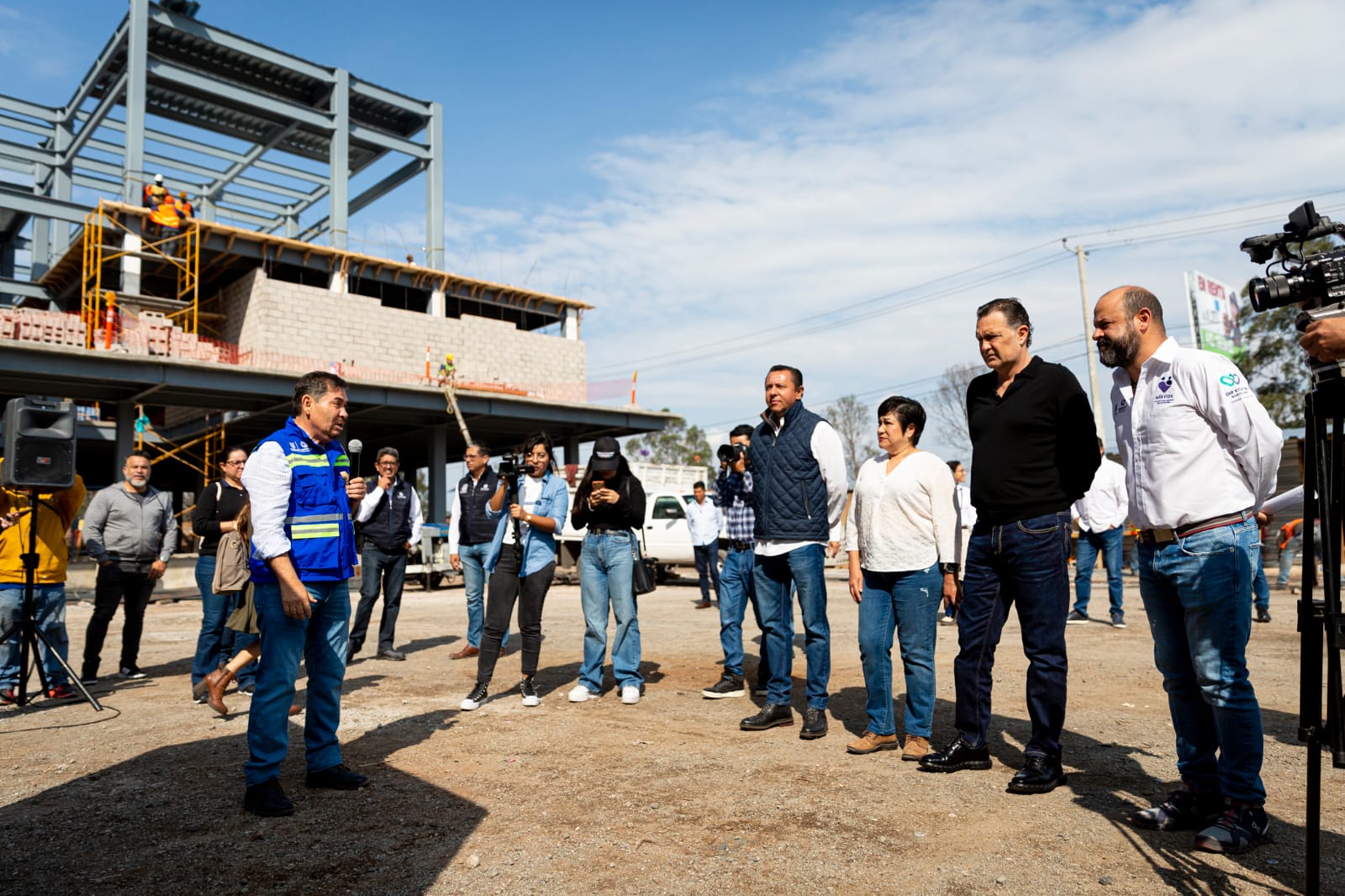 Supervisa Gobernador avances del nuevo albergue.