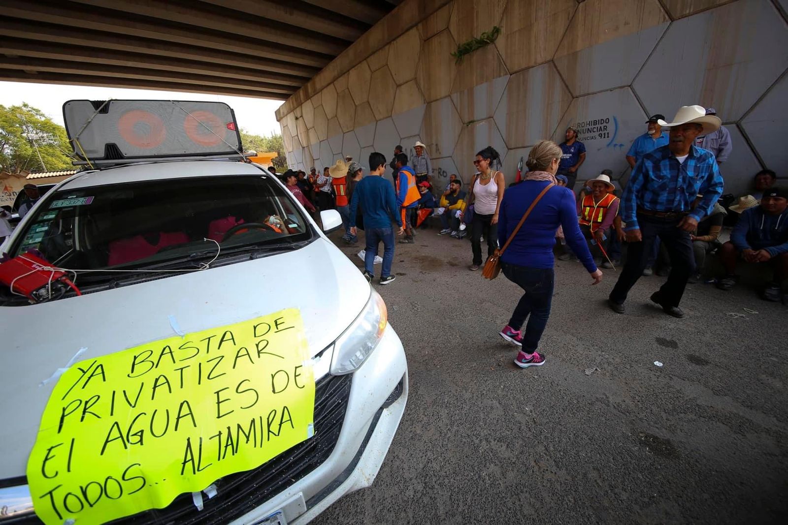 Lupita Murguía acuso a Gilberto Herrera de politizar el tema del agua en la comunidad de Maconí