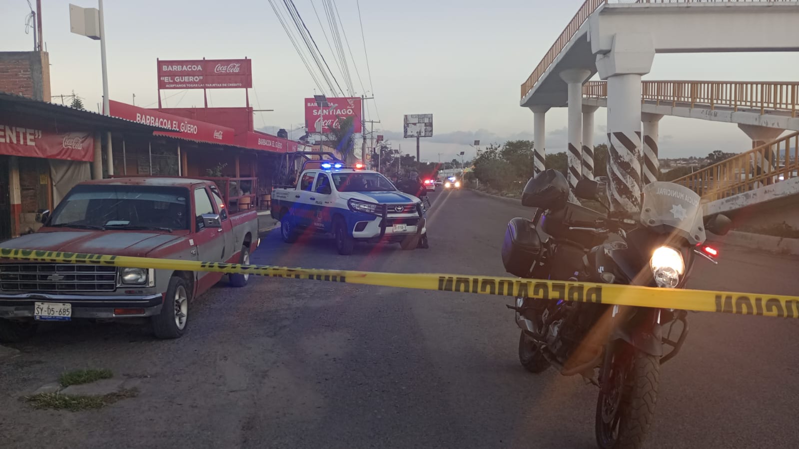 Asesinan al dueño de la Barbacoa Santiago en San Juan del Río