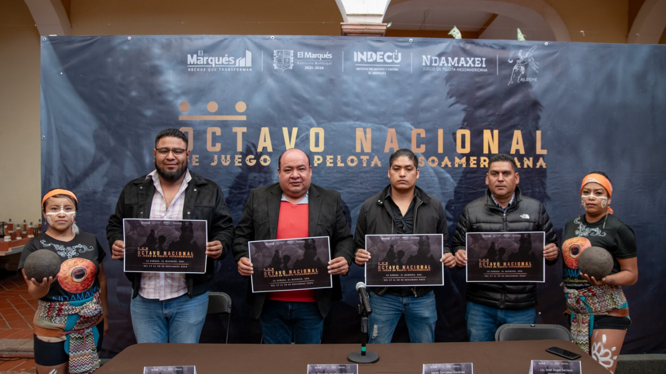 El Marqués anuncia octavo Torneo Nacional de Juego de Pelota Mesoamericana