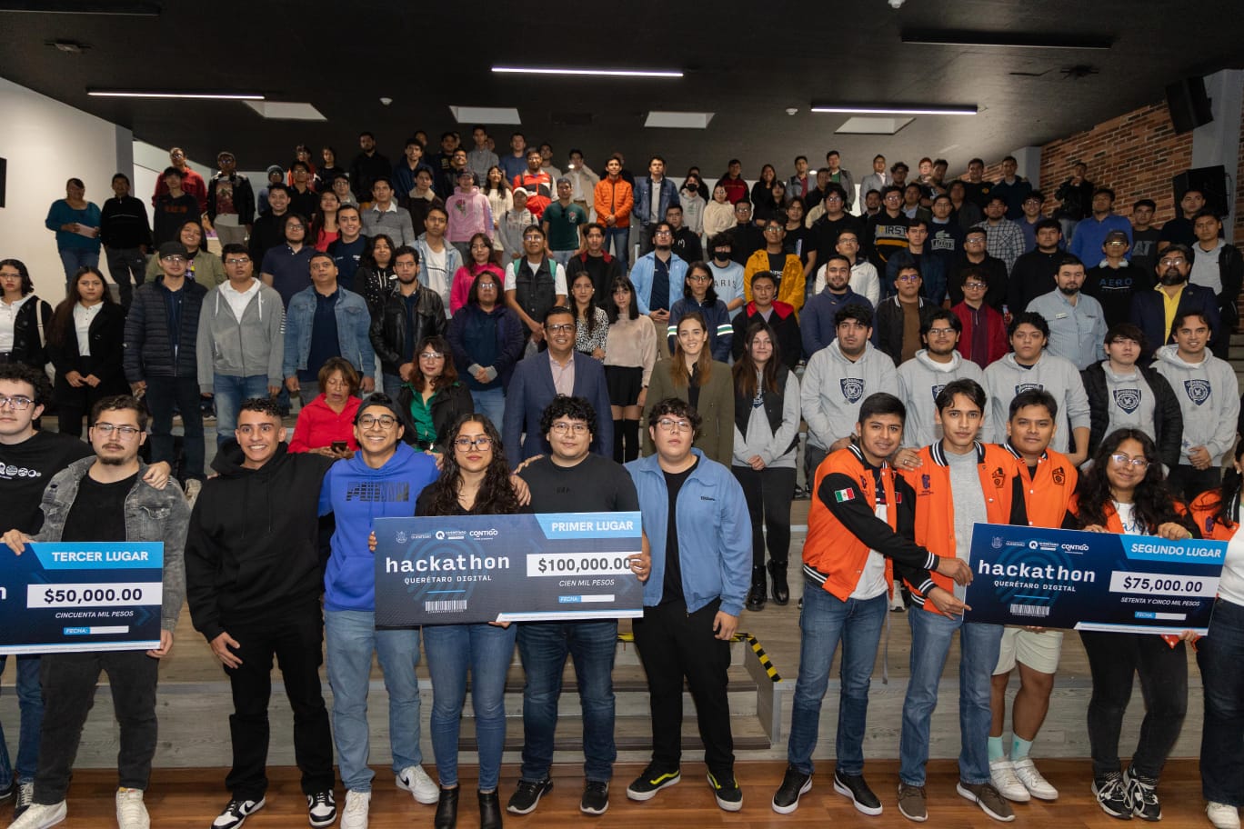 Premian a ganadores del Hackathon Querétaro Digital