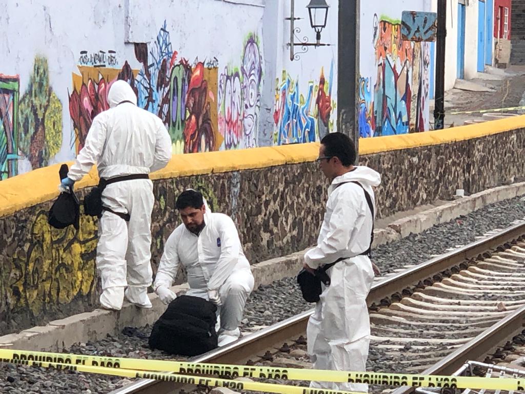 Localizan a una persona sin vida en la vías del tren en El Tepe