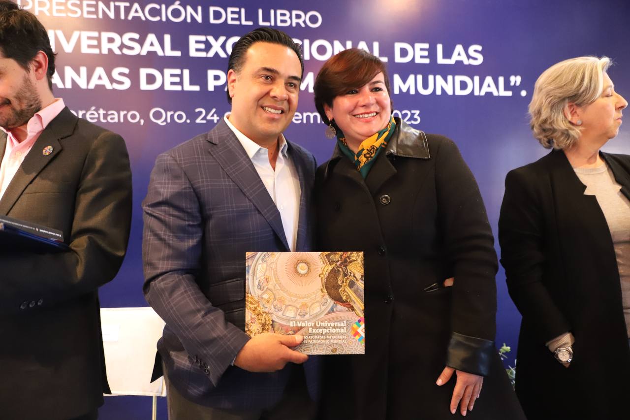 Presentan del libro “El Valor Universal Excepcional de las Ciudades Mexicanas del Patrimonio Mundial”