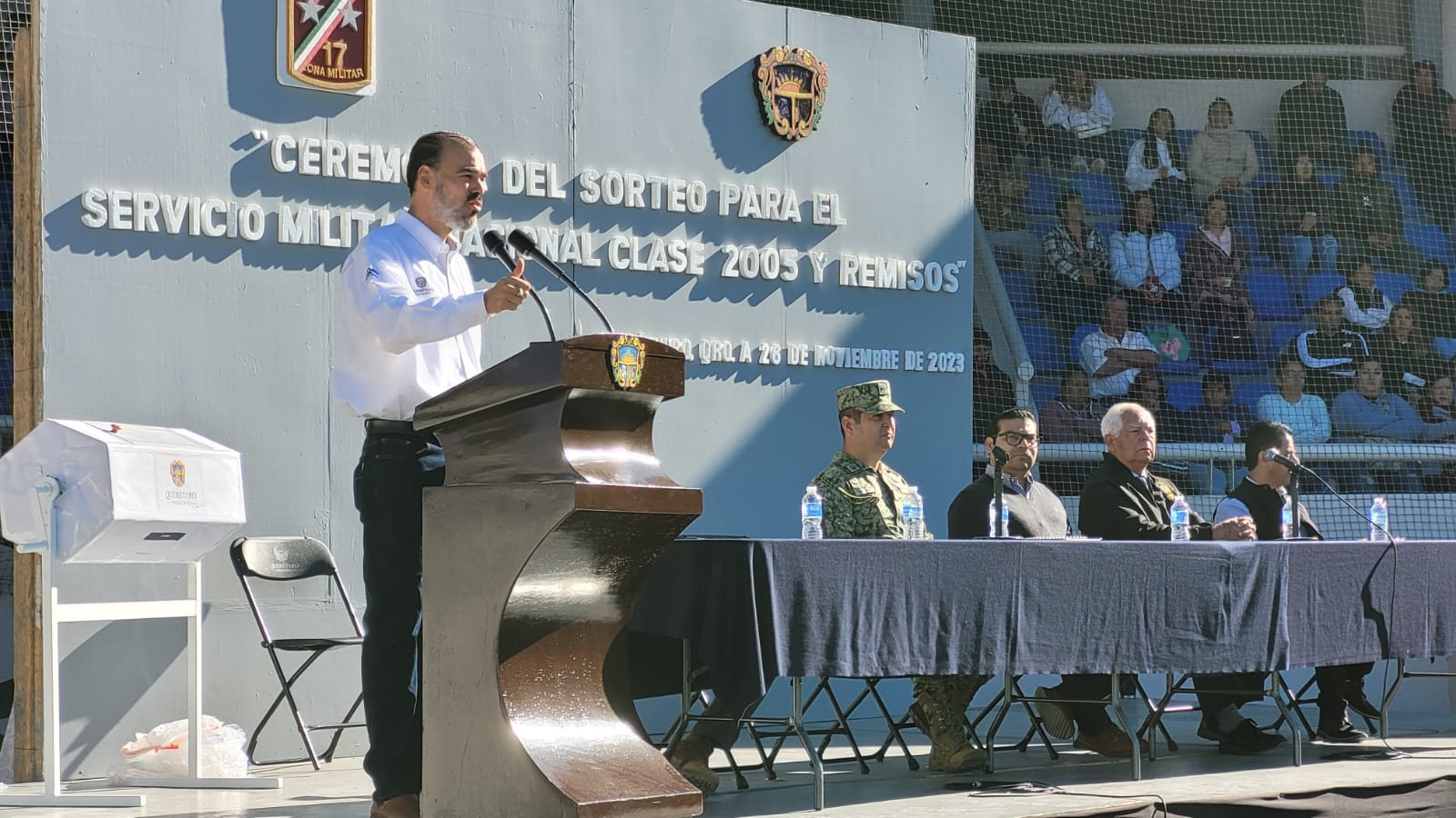 Realizan Sorteo del Servicio Militar para Clase 2005 y Remisos